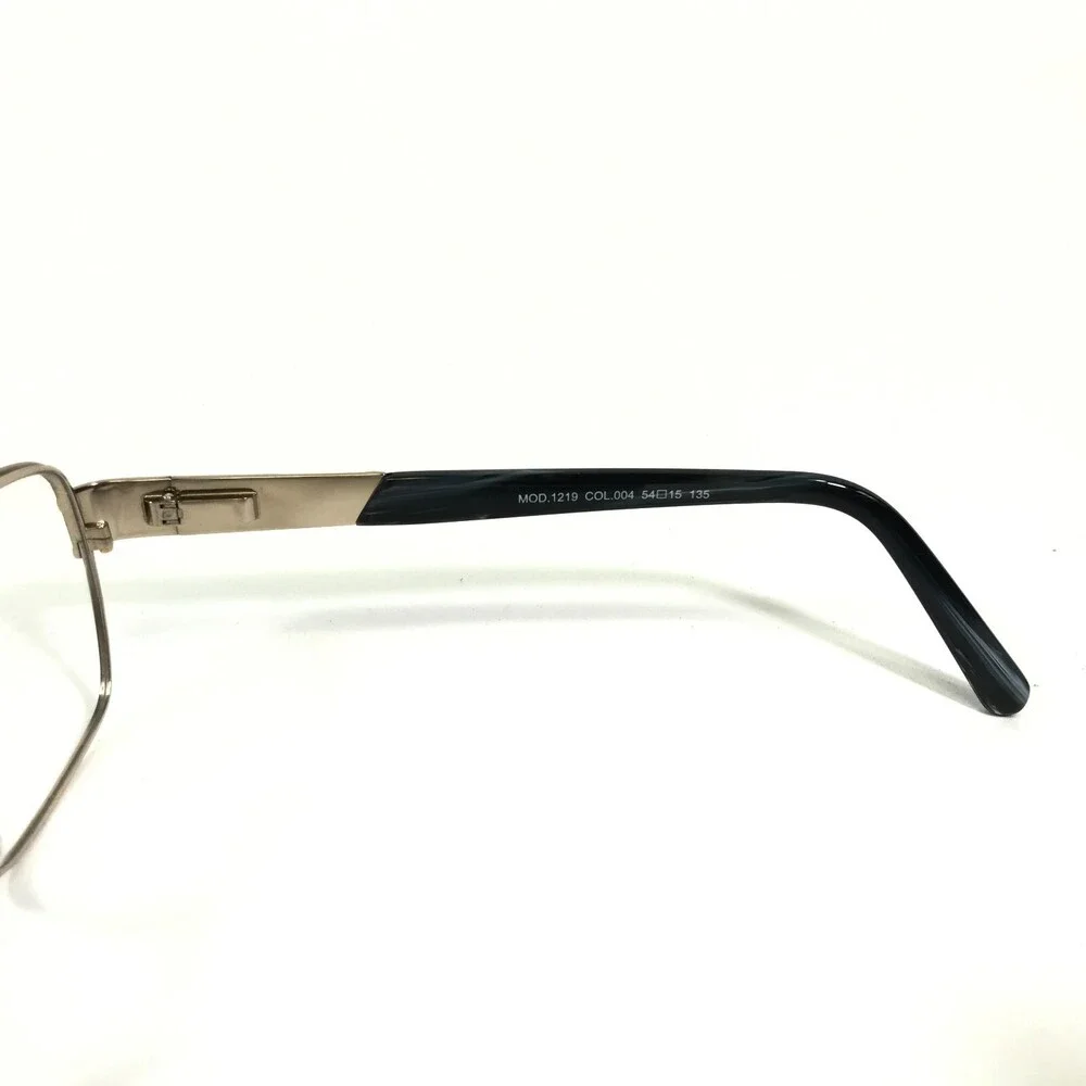Cazal Eyeglasses Frames MOD.1219 COL.004 Black Gold Square Cat Eye 54-15-135